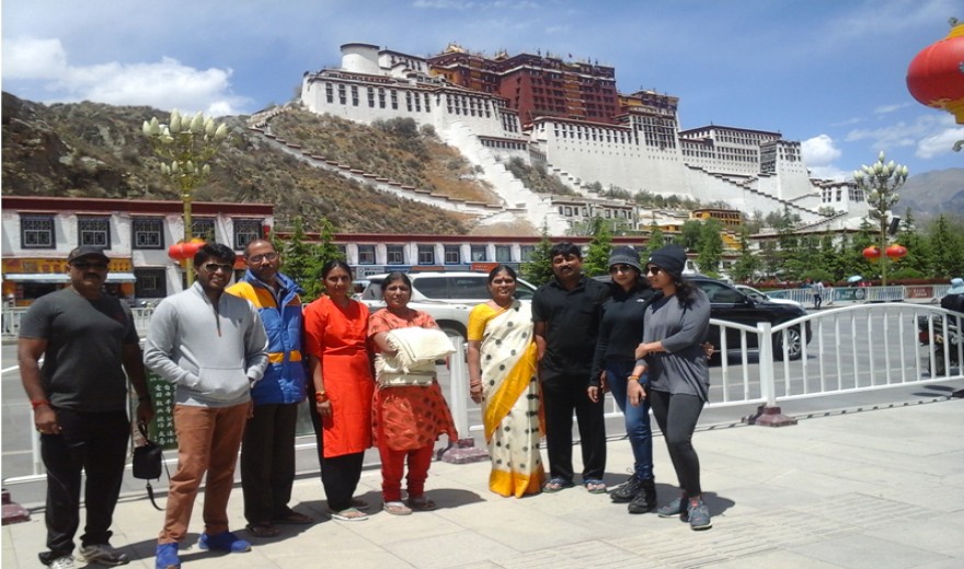 Potala Palace in Lhasa